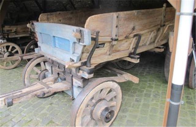 Polderwagen met afneembare zijborden, Karrenmuseum Essen